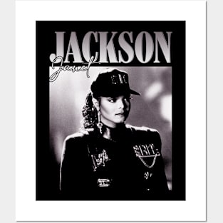 Janet Jackson Vintage King of Pop Posters and Art